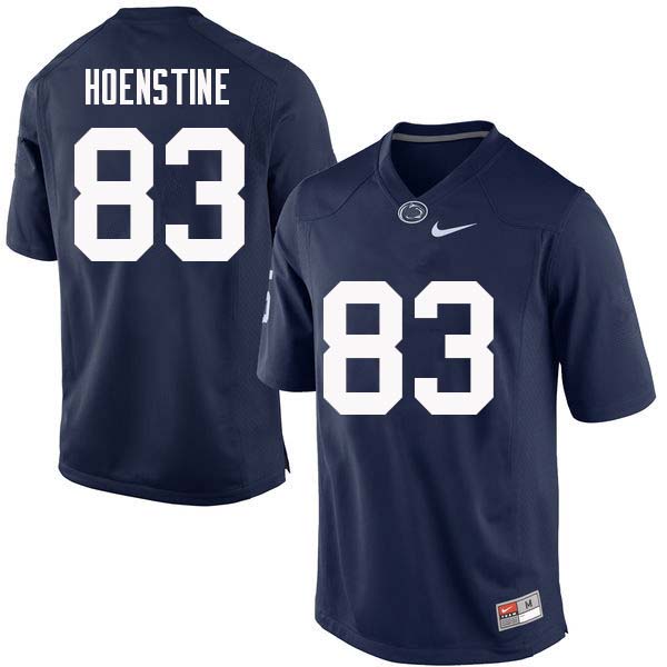 Men #83 Alex Hoenstine Penn State Nittany Lions College Football Jerseys Sale-Navy